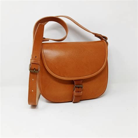 borsa in cuoio marrone